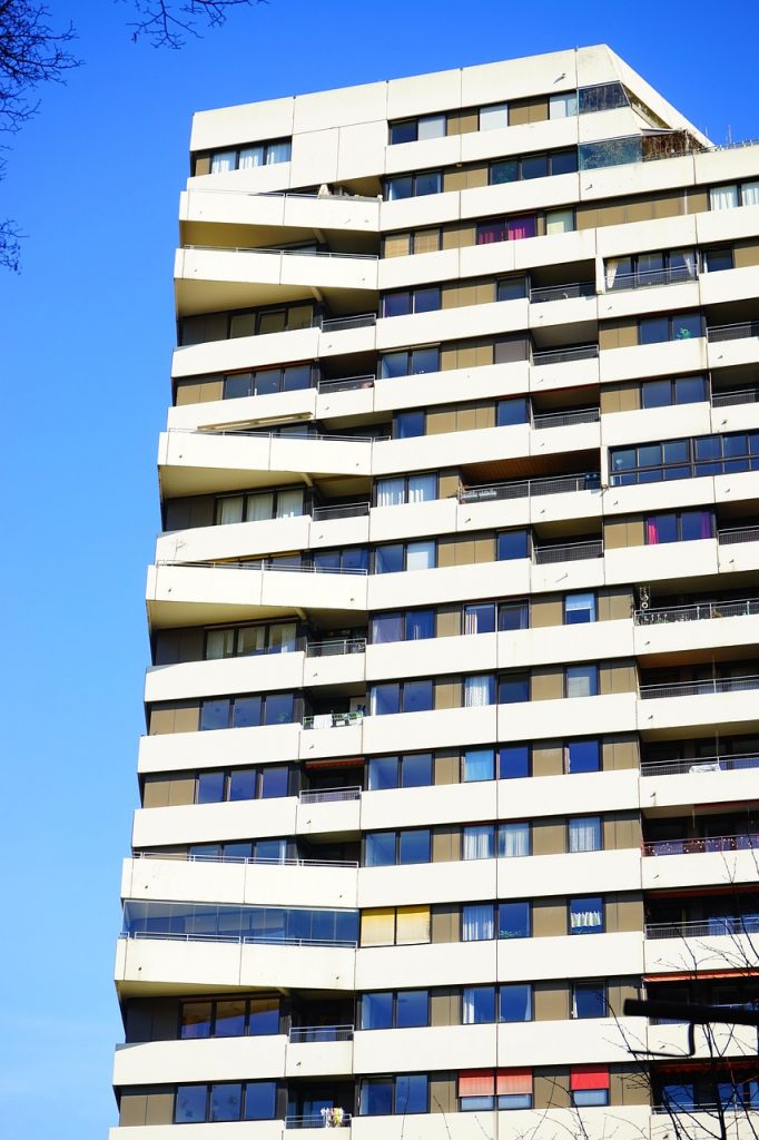 block of flats, skyscraper, apartments